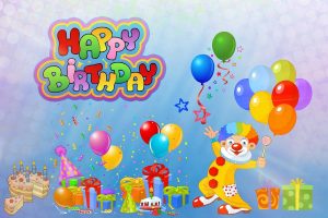 Feliz birthday globos